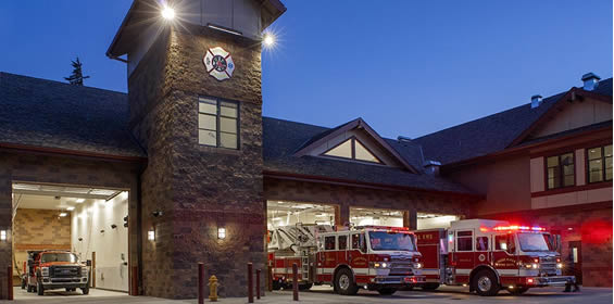 Hood River Fire Station Exterior