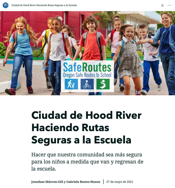 Safe Routes to School
