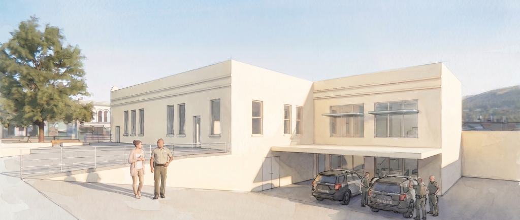 Proposed Measure 14-86 - Police Station Exterior